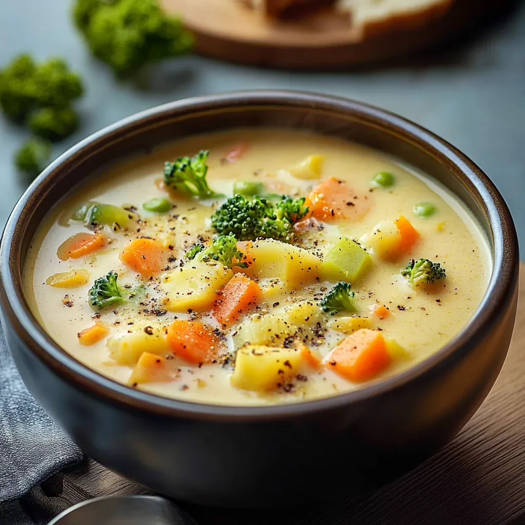 Creamy Slow Cooker Vegetable Soup: A Comforting Classic