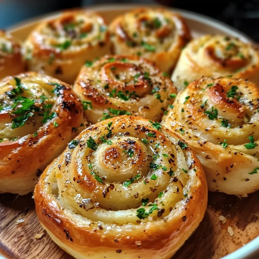 Garlic Swirl Rolls: A Flavorful Delight