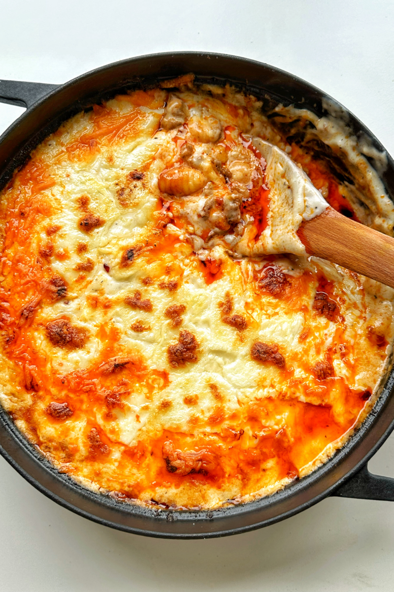 Spicy Gnocchi Lasagne