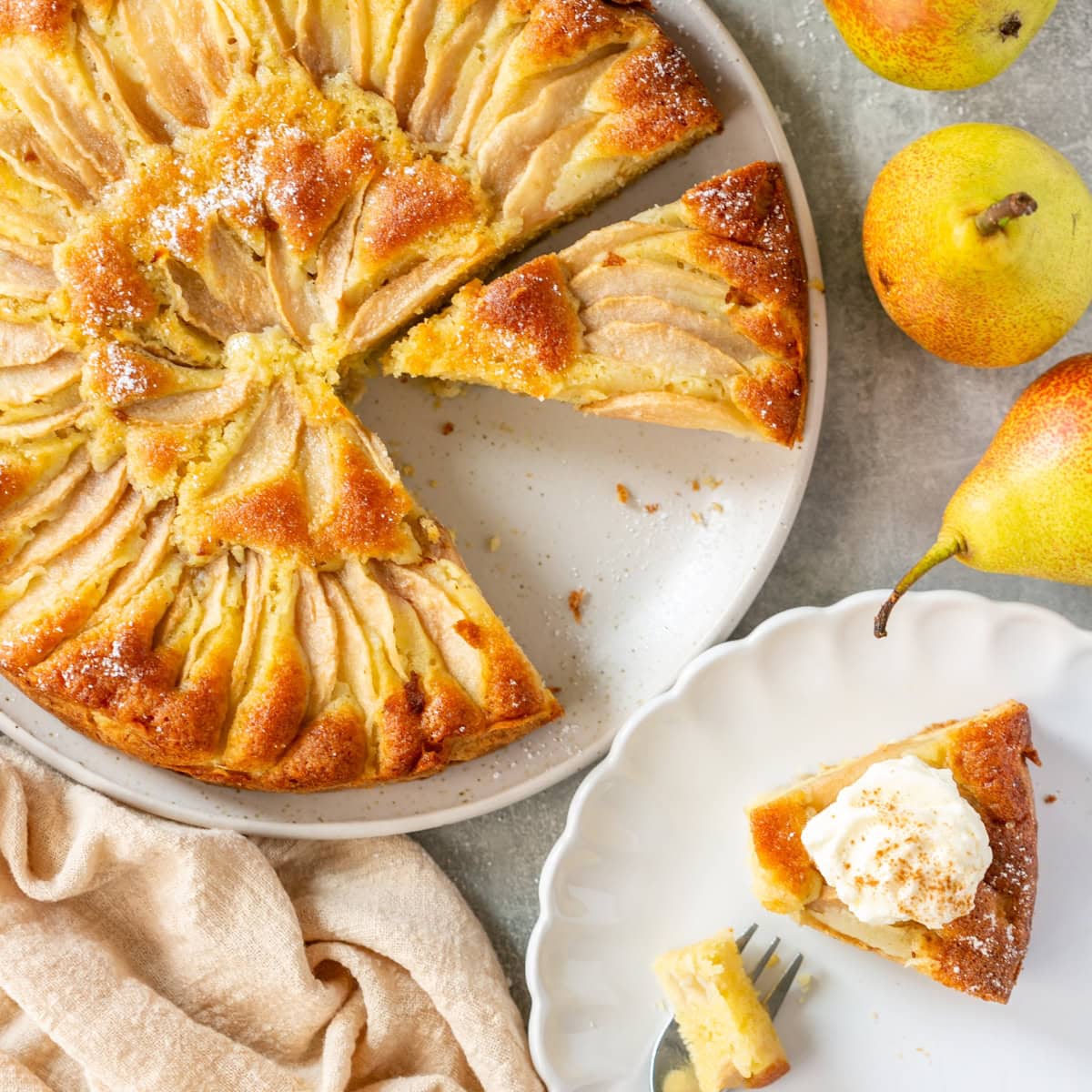 Italian Pear Cake