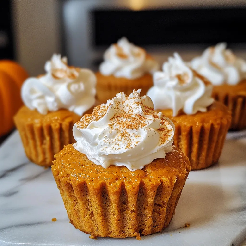 Easy Pumpkin Pie Cups