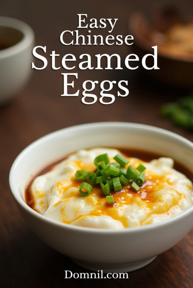 Easy Chinese Steamed Eggs