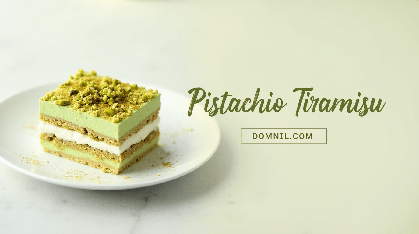 Pistachio Tiramisu: A Delightful Twist on a Classic Dessert