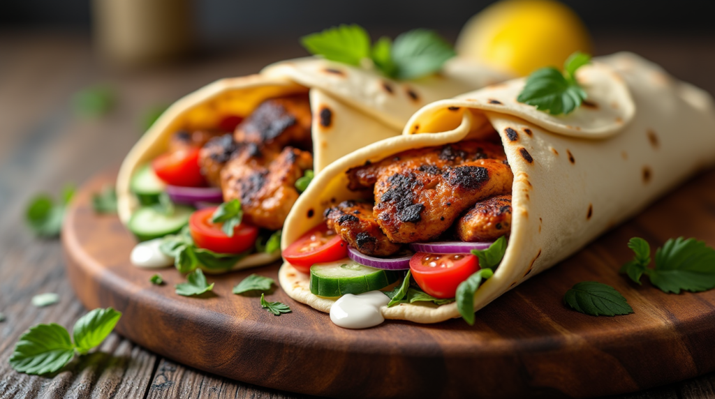 Homemade Chicken Shawarma