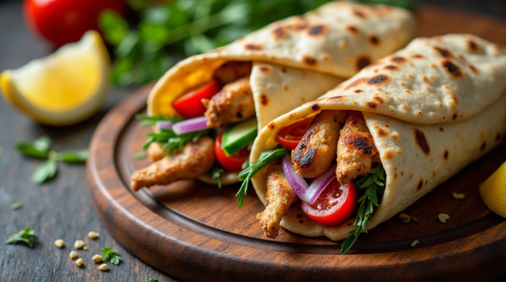 Homemade Chicken Shawarma
