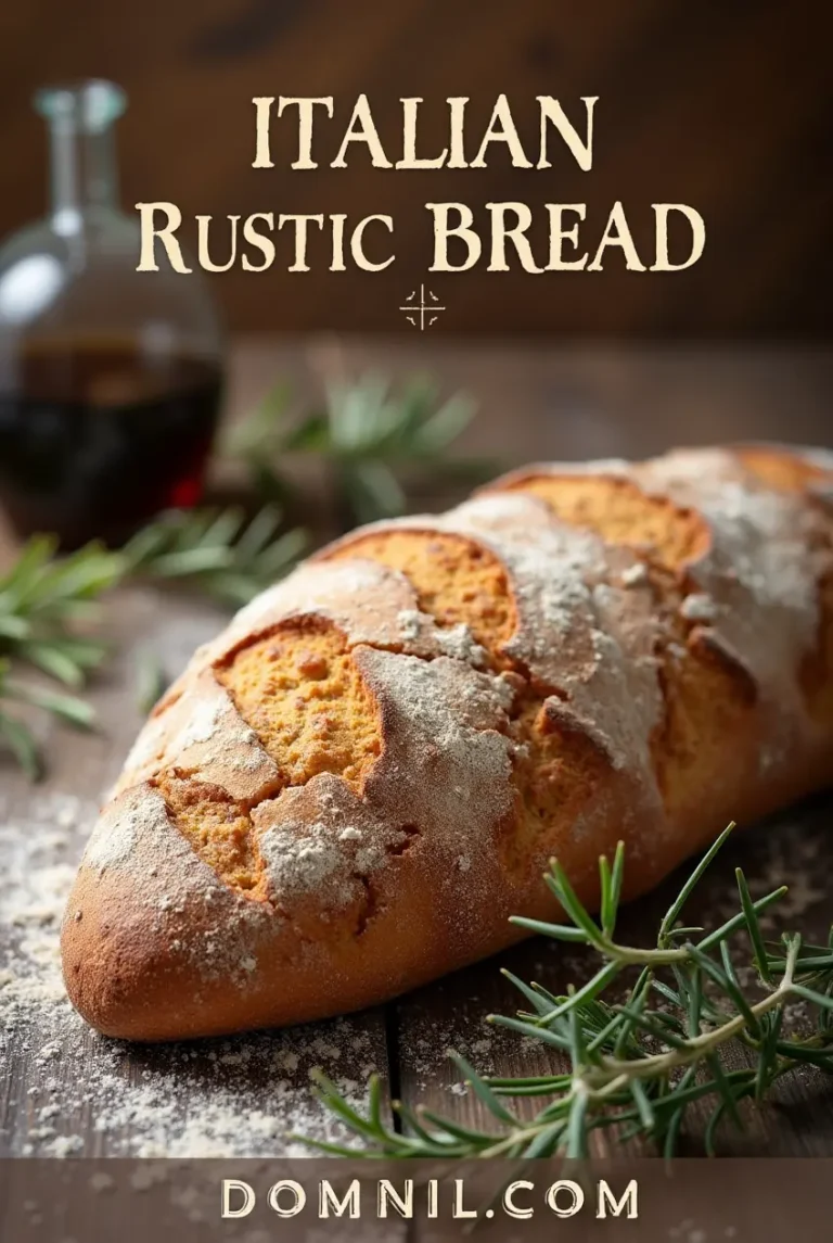 Italian rustic bread