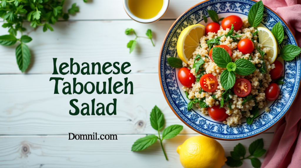 Lebanese Tabbouleh Salad