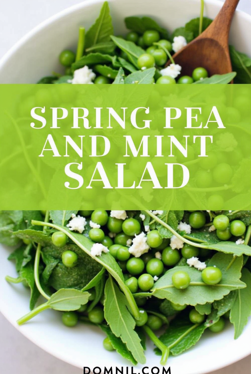Spring Pea and Mint Salad