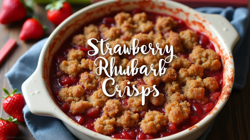 Strawberry Rhubarb Crisp