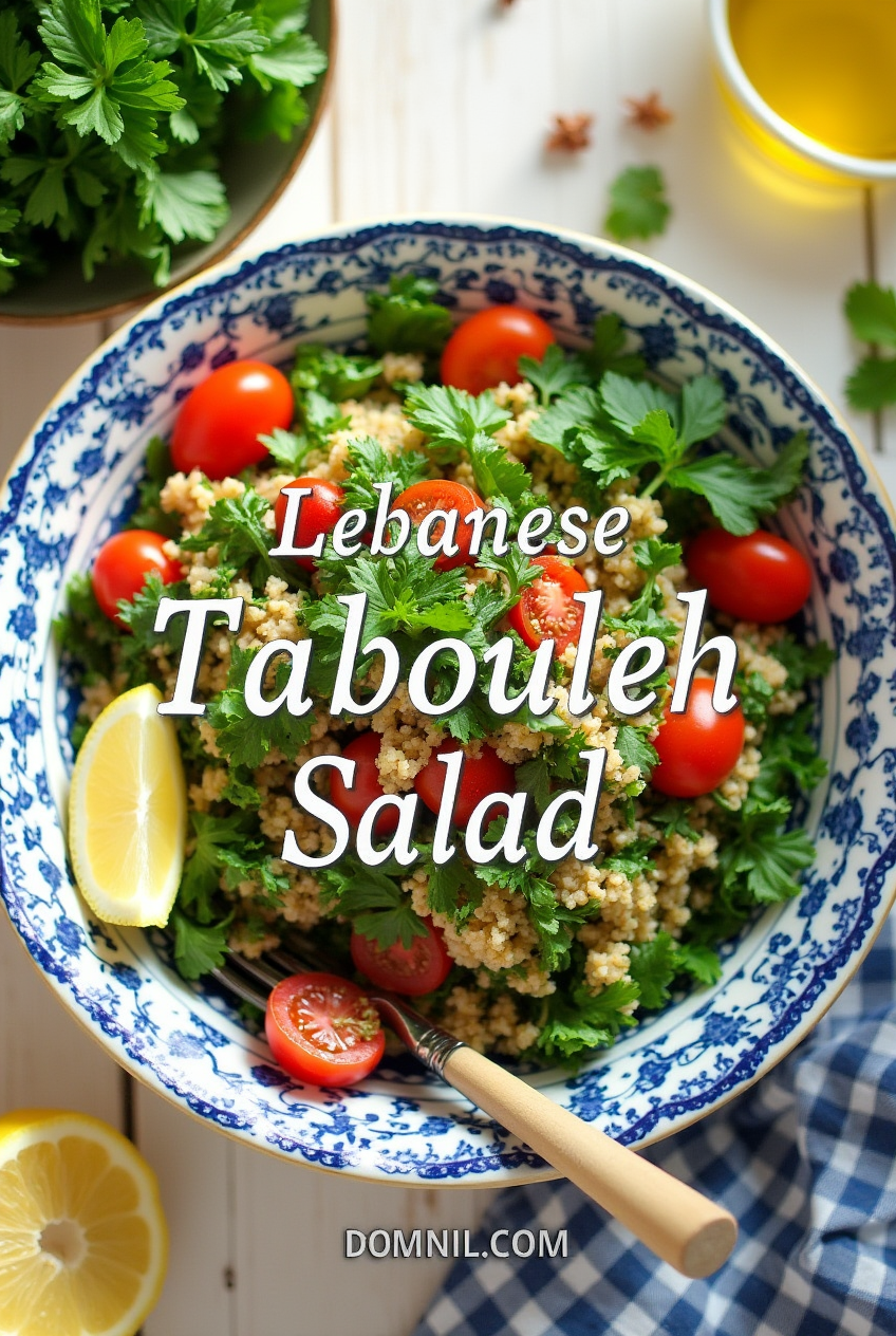 lebanese tabbouleh salad