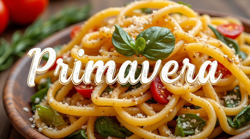 pasta primavera