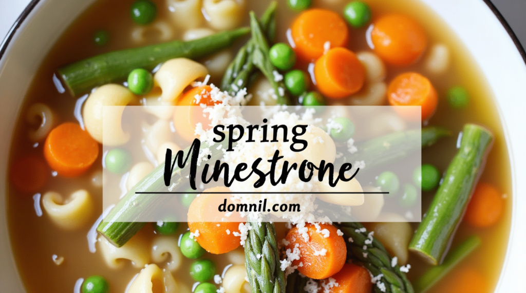 spring minestrone