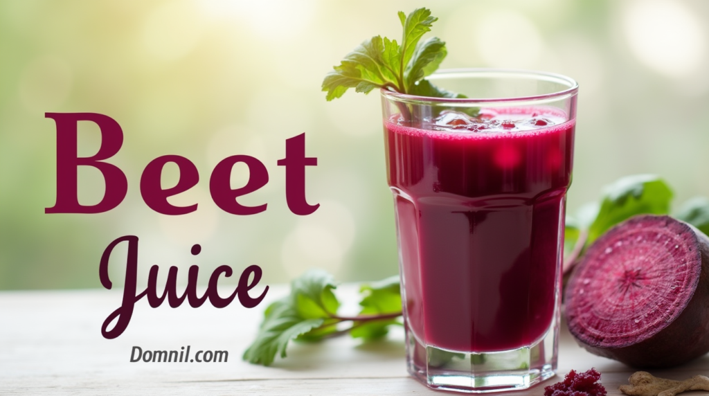 beet juice