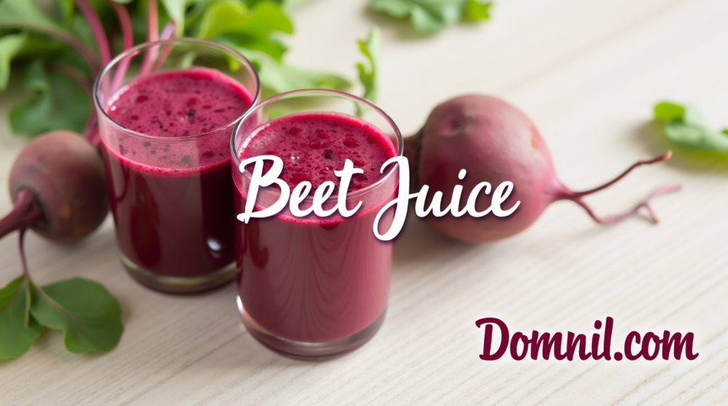 beet juice