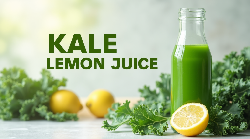 kale lemon juice