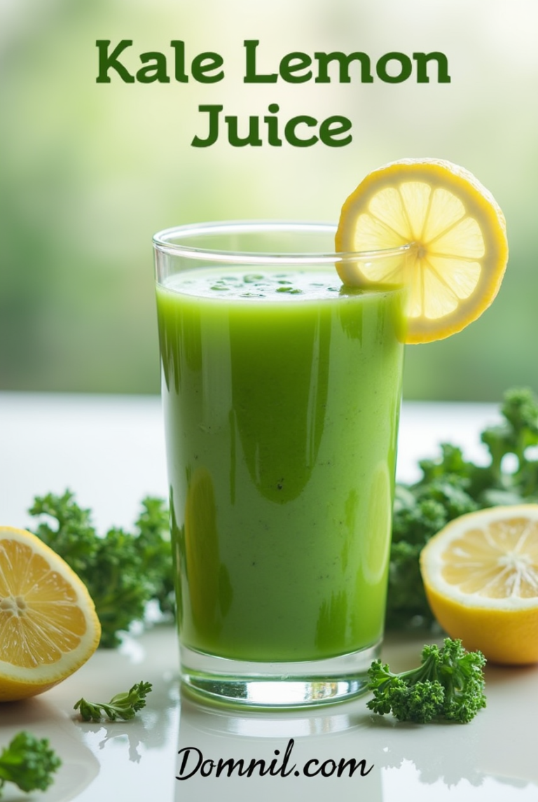 kale lemon juice