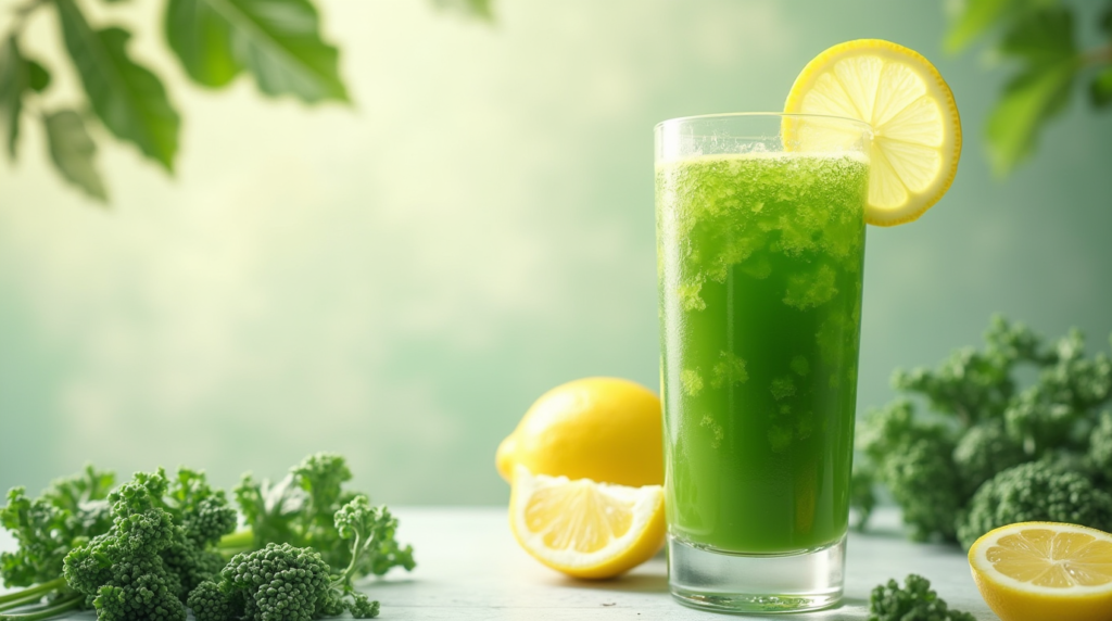 kale lemon juice