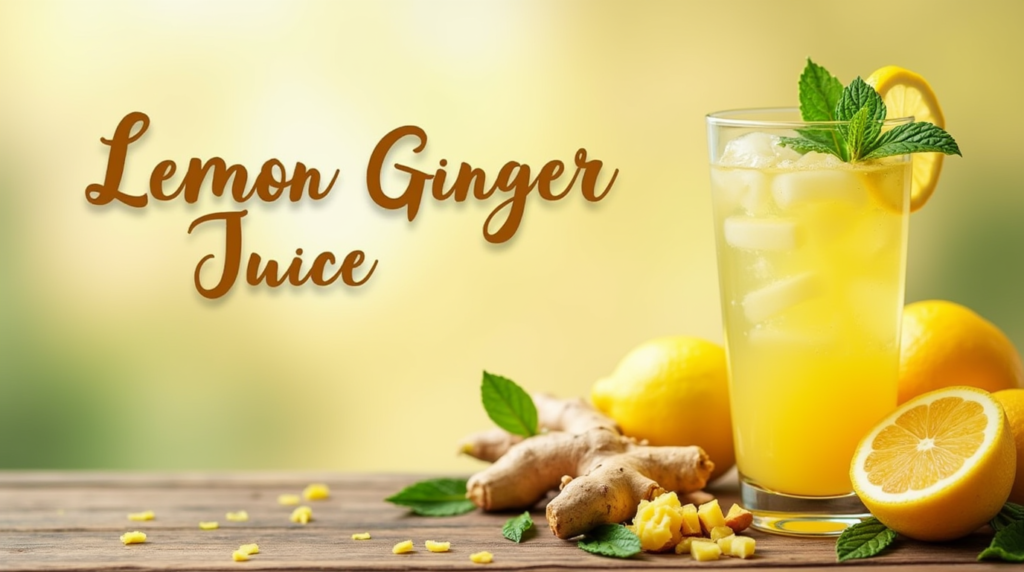 lemon ginger juice