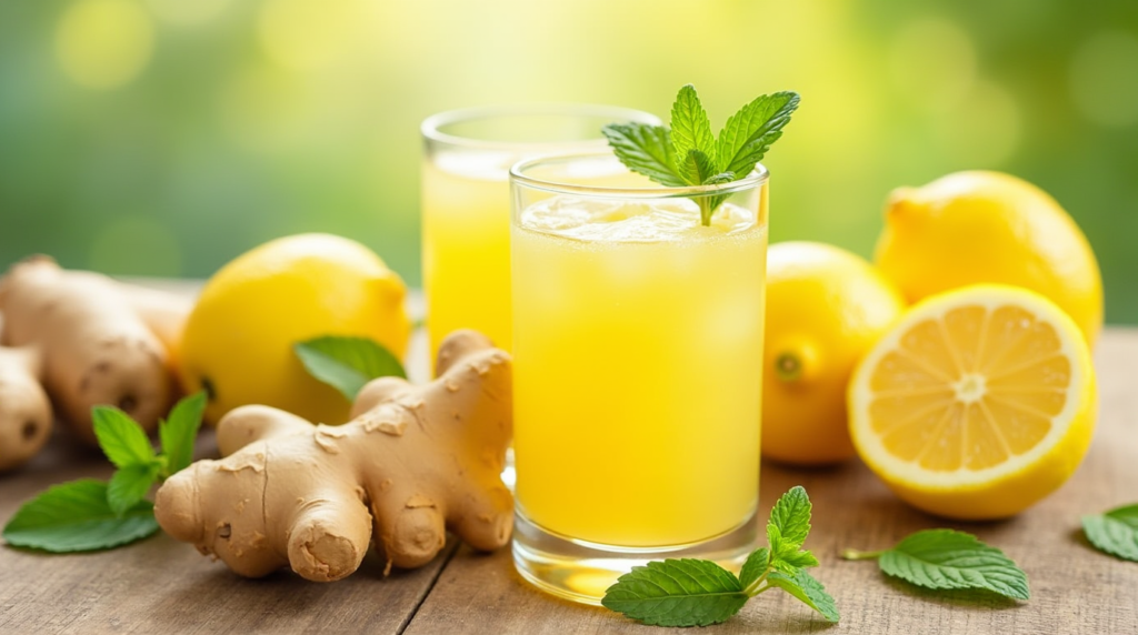 lemon ginger juice