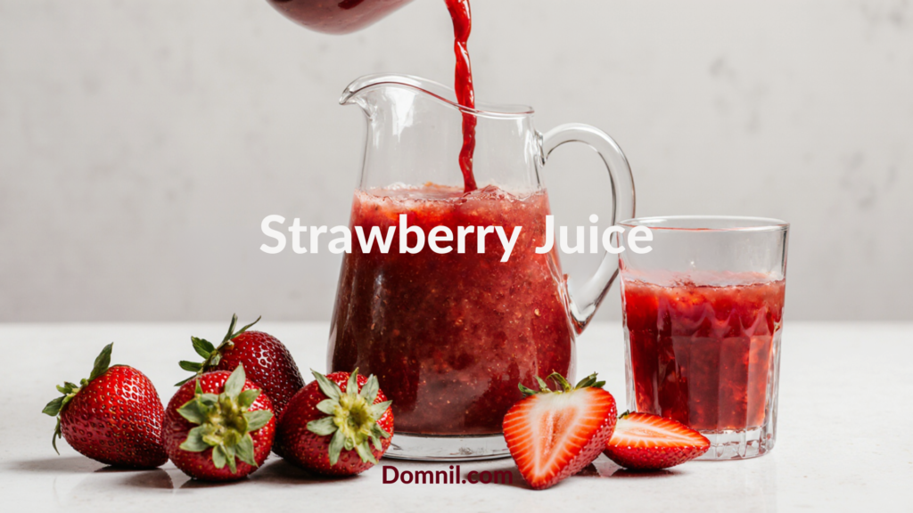 strawberry juice