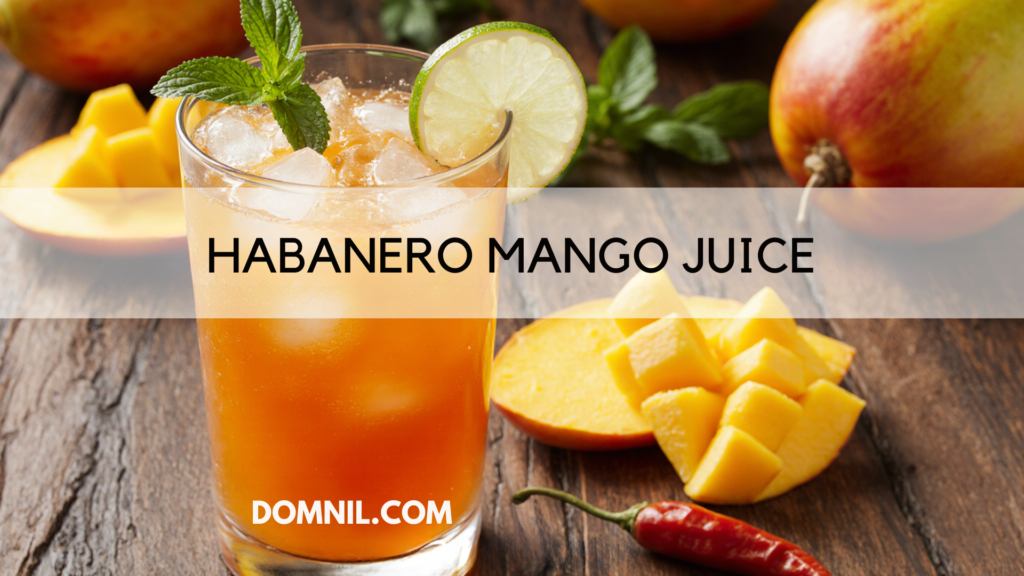 Habanero Mango Juice