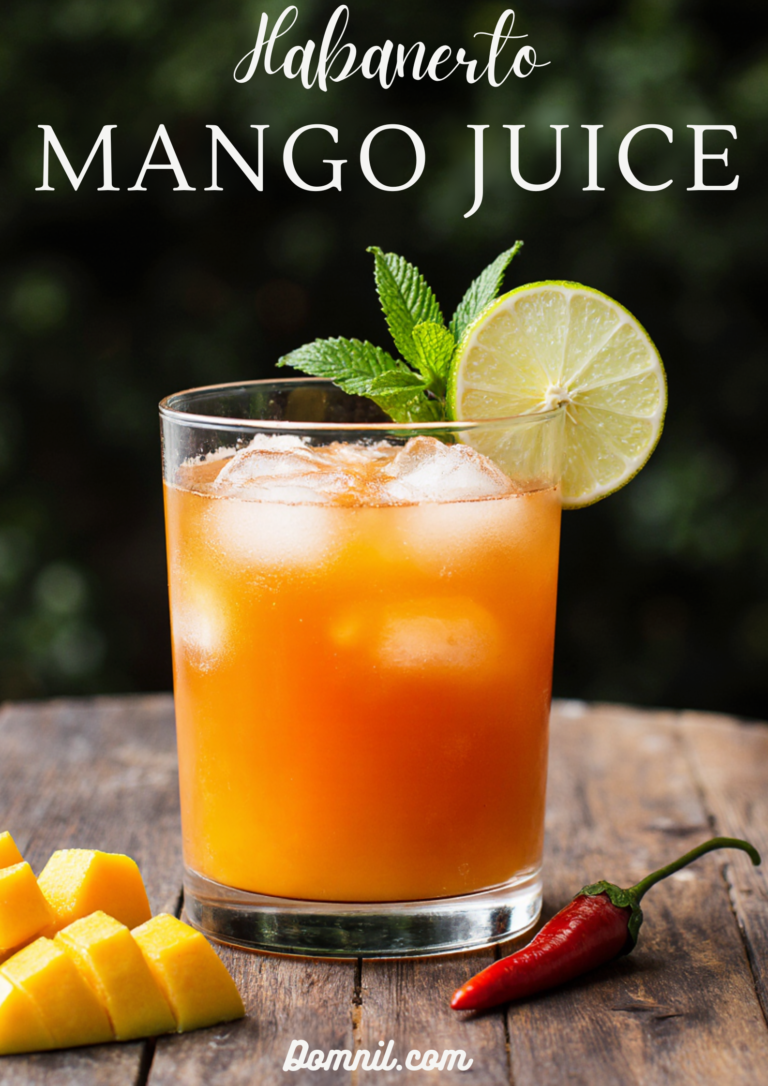 Habanero Mango Juice