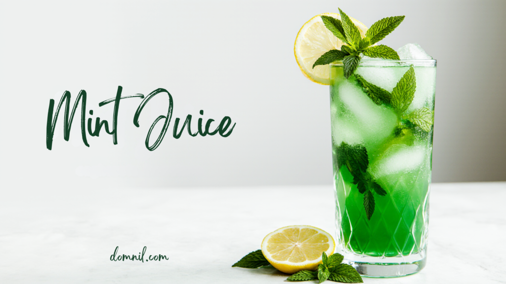 mint juice