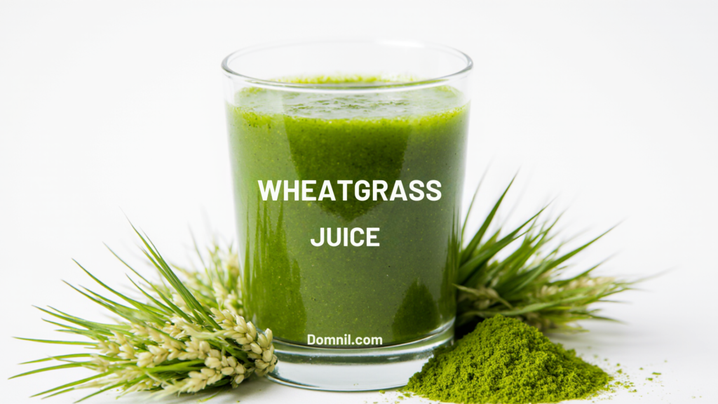 wheatgrass juice