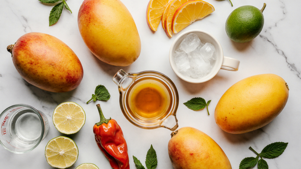 Habanero Mango Juice