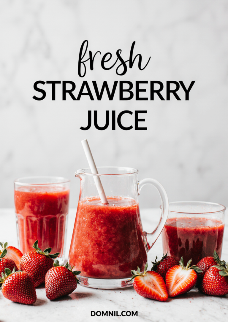 strawberry juice