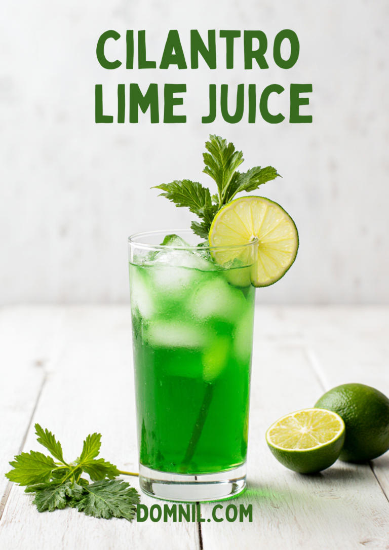 How to Make the Perfect Cilantro Lime Juice: A Refreshing Green Wonder