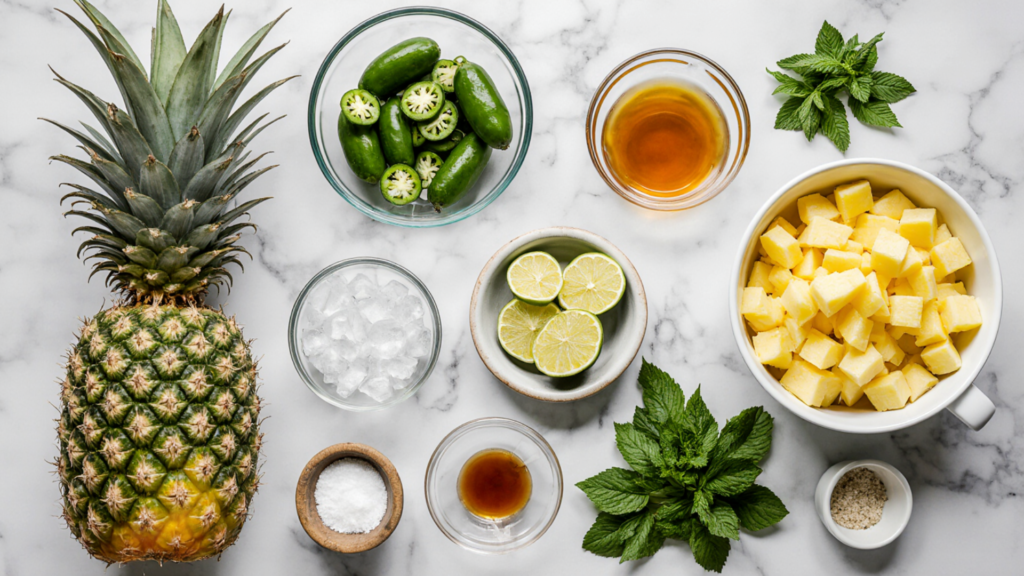 Jalapeño Pineapple Juice
