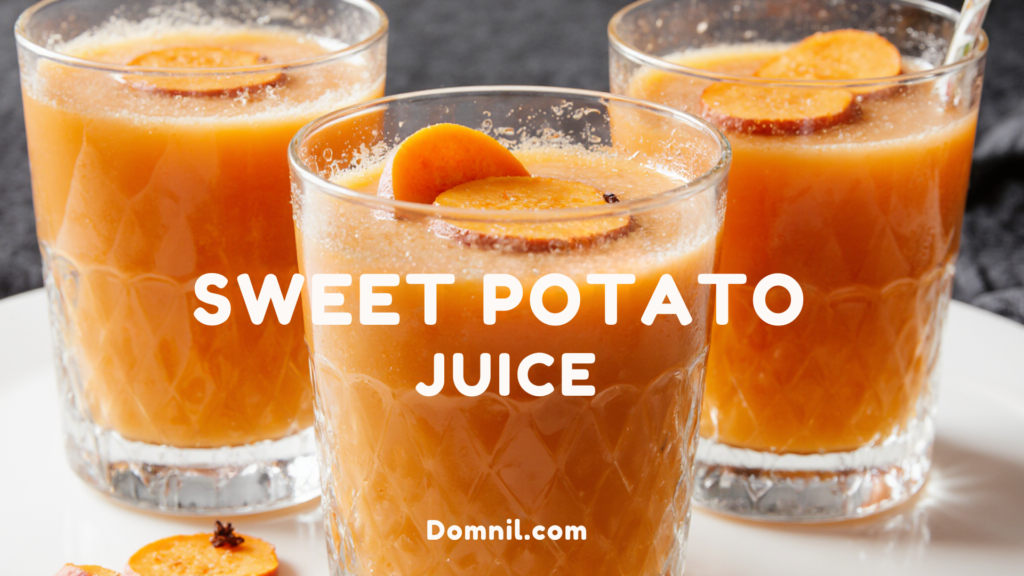 Sweet Potato Juice