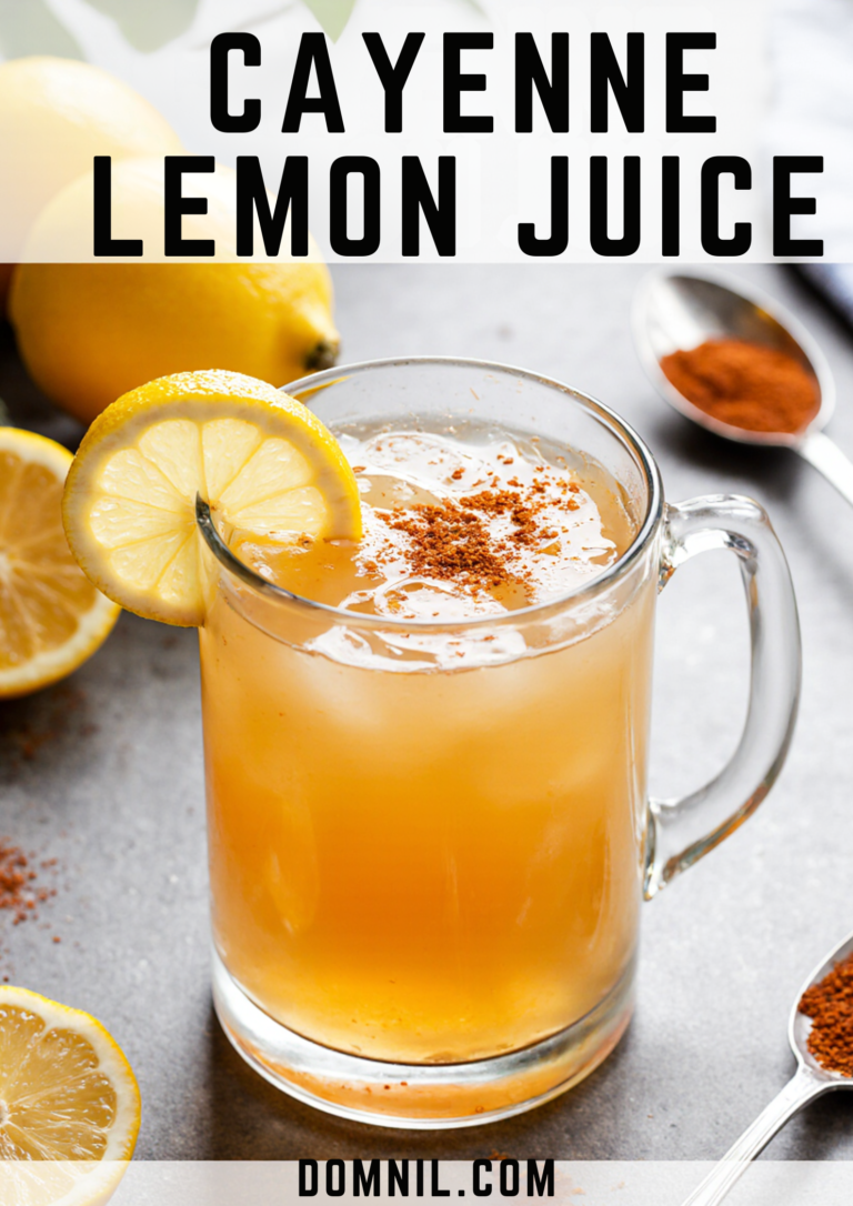 Cayenne Lemon Juice