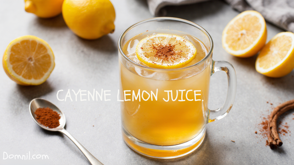 Cayenne Lemon Juice