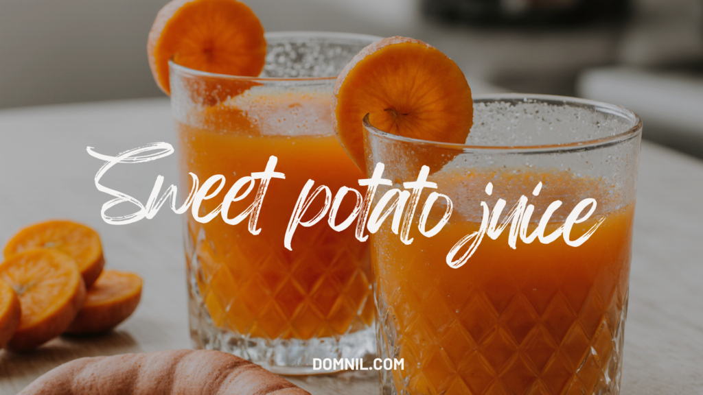 Sweet Potato Juice